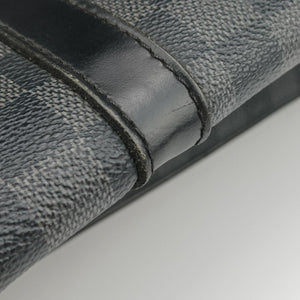 Pre-owned Louis Vuitton Tadao Noir Damier Graphite N51192 handbag | stylenewstar