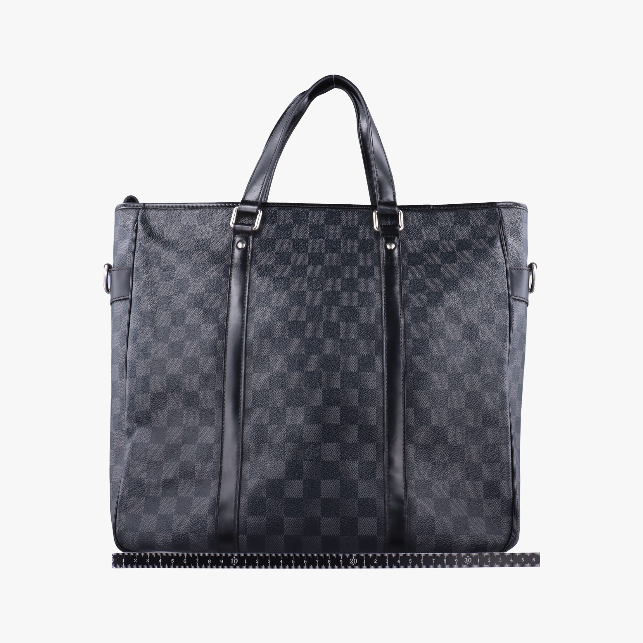 Pre-owned Louis Vuitton Tadao Noir Damier Graphite N51192 handbag | stylenewstar