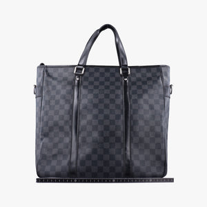 Pre-owned Louis Vuitton Tadao Noir Damier Graphite N51192 handbag | stylenewstar