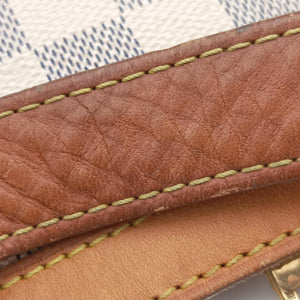 Pre-owned Louis Vuitton HAMPSTEAD PM AZUR Damier Canvas N51207 handbag | stylenewstar