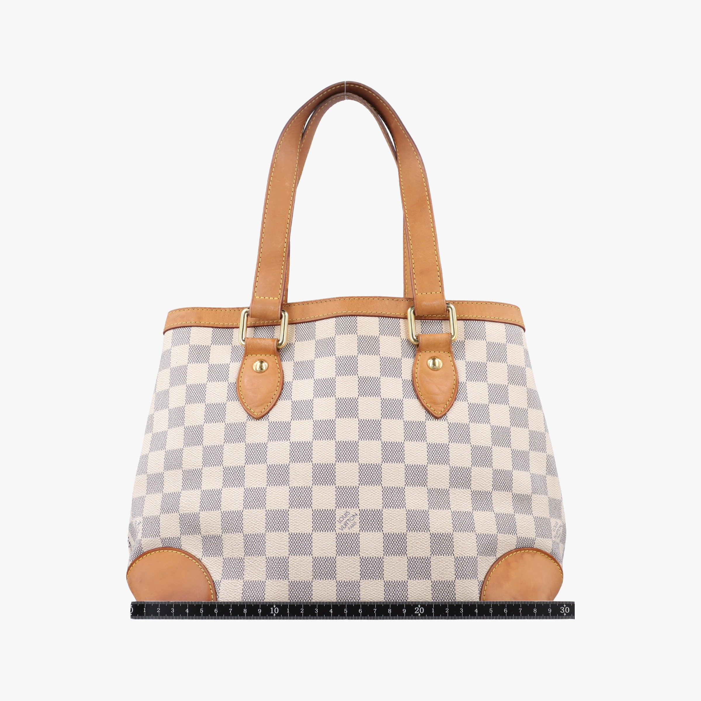Pre-owned Louis Vuitton HAMPSTEAD PM AZUR Damier Canvas N51207 handbag | stylenewstar