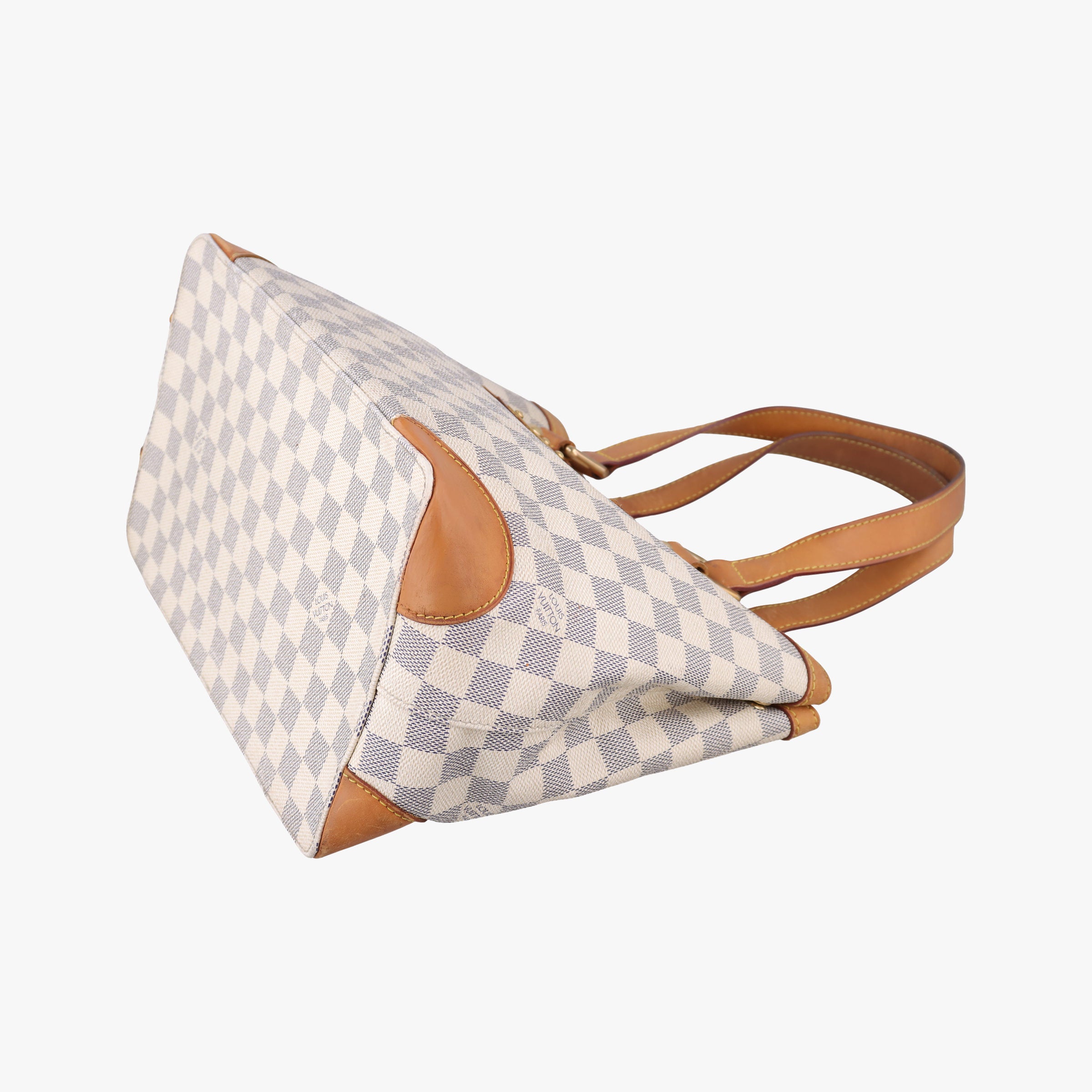 Pre-owned Louis Vuitton HAMPSTEAD PM AZUR Damier Canvas N51207 handbag | stylenewstar