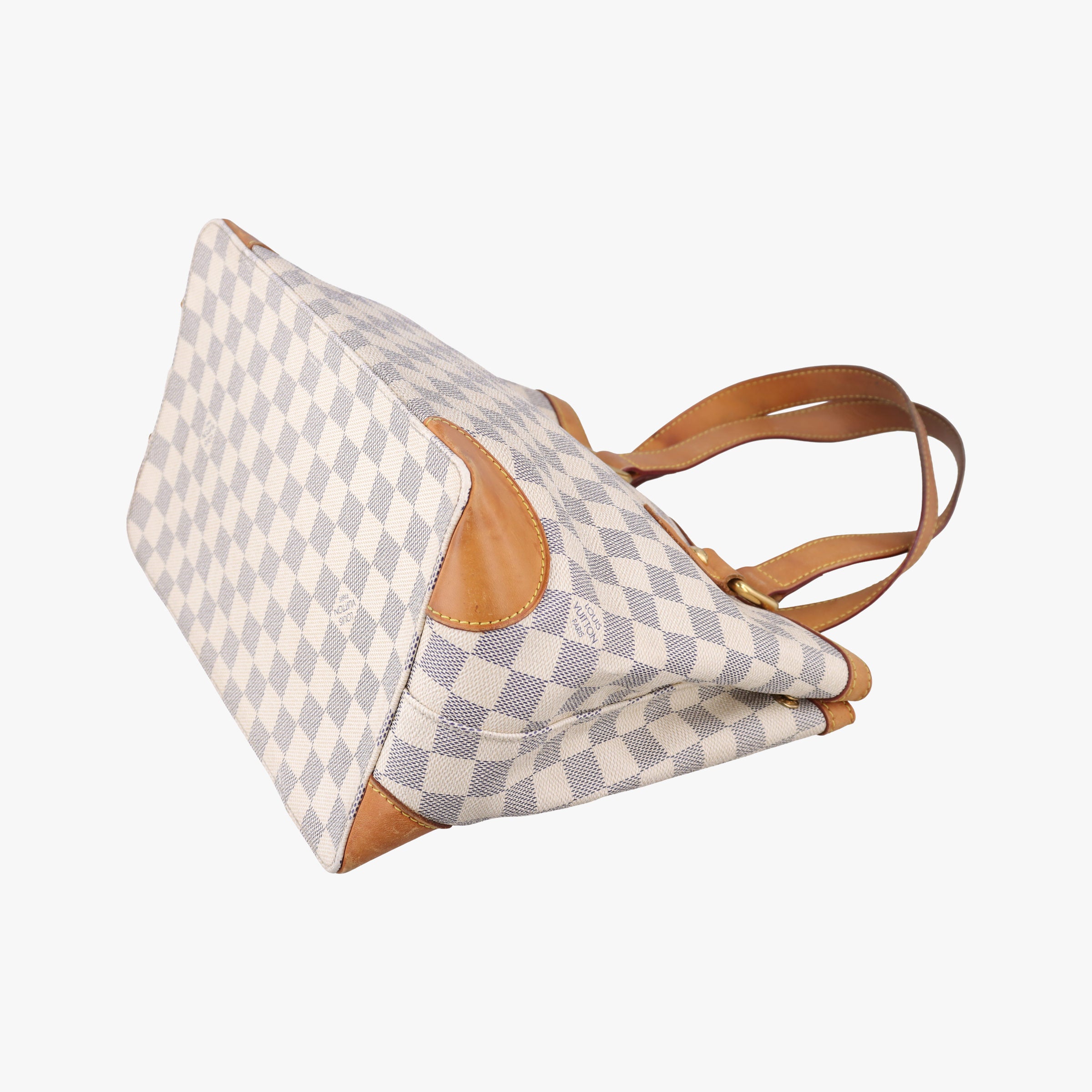 Pre-owned Louis Vuitton HAMPSTEAD PM AZUR Damier Canvas N51207 handbag | stylenewstar
