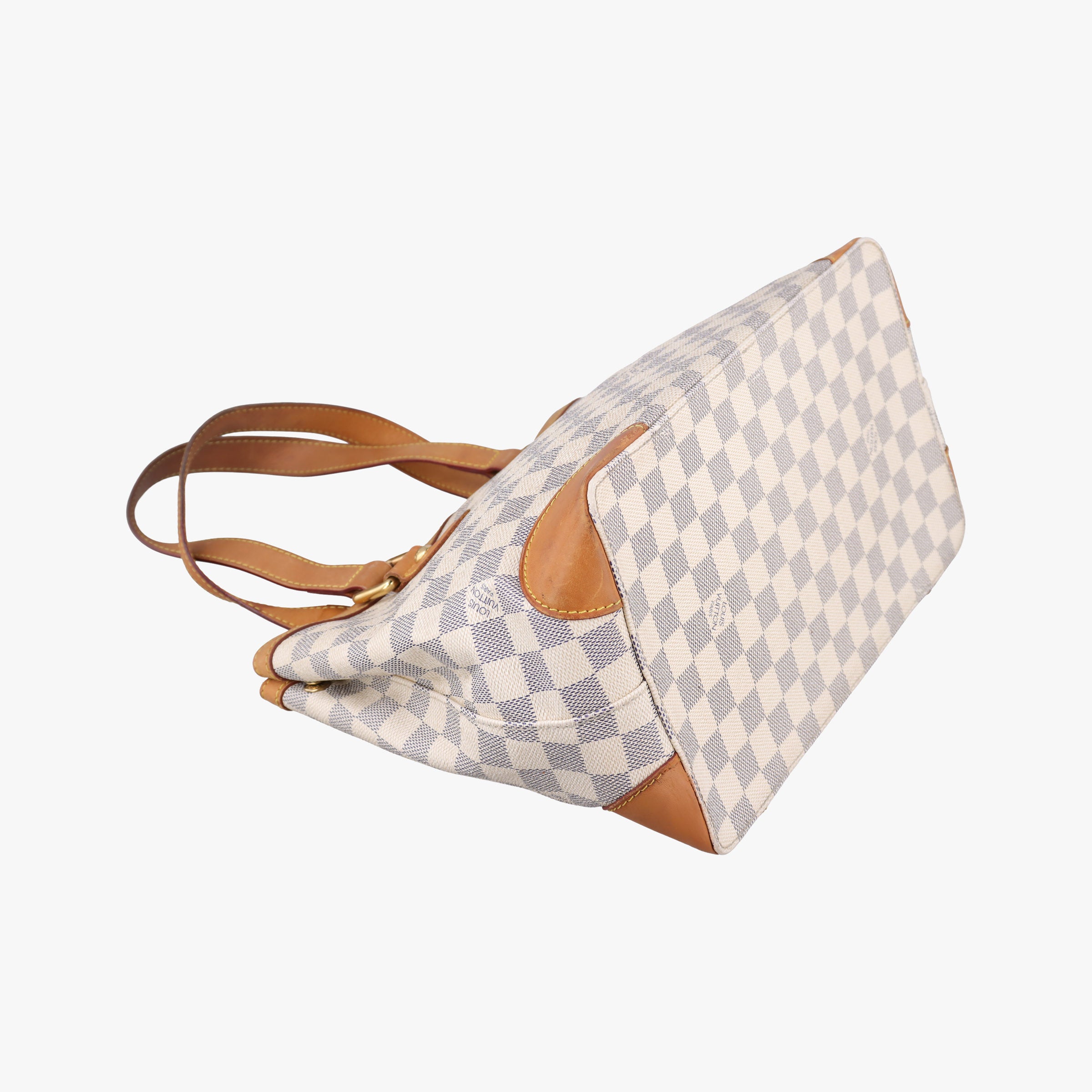 Pre-owned Louis Vuitton HAMPSTEAD PM AZUR Damier Canvas N51207 handbag | stylenewstar