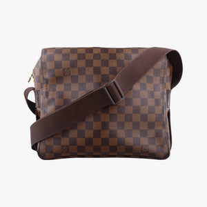 Pre-owned Louis Vuitton NAVIGLIO EBENE Damier Canvas N45255 shoulderbag | stylenewstar