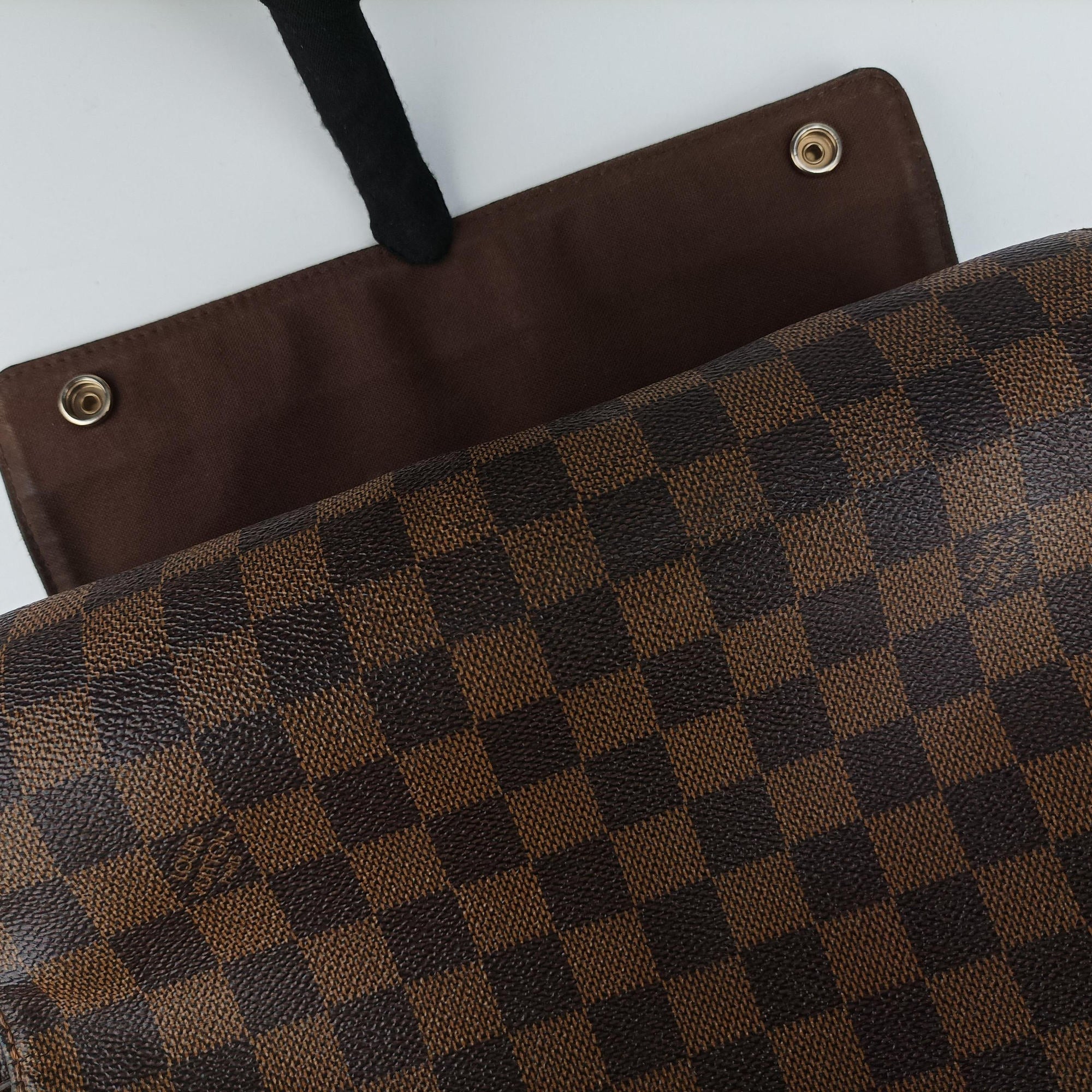 Pre-owned Louis Vuitton NAVIGLIO EBENE Damier Canvas N45255 shoulderbag | stylenewstar
