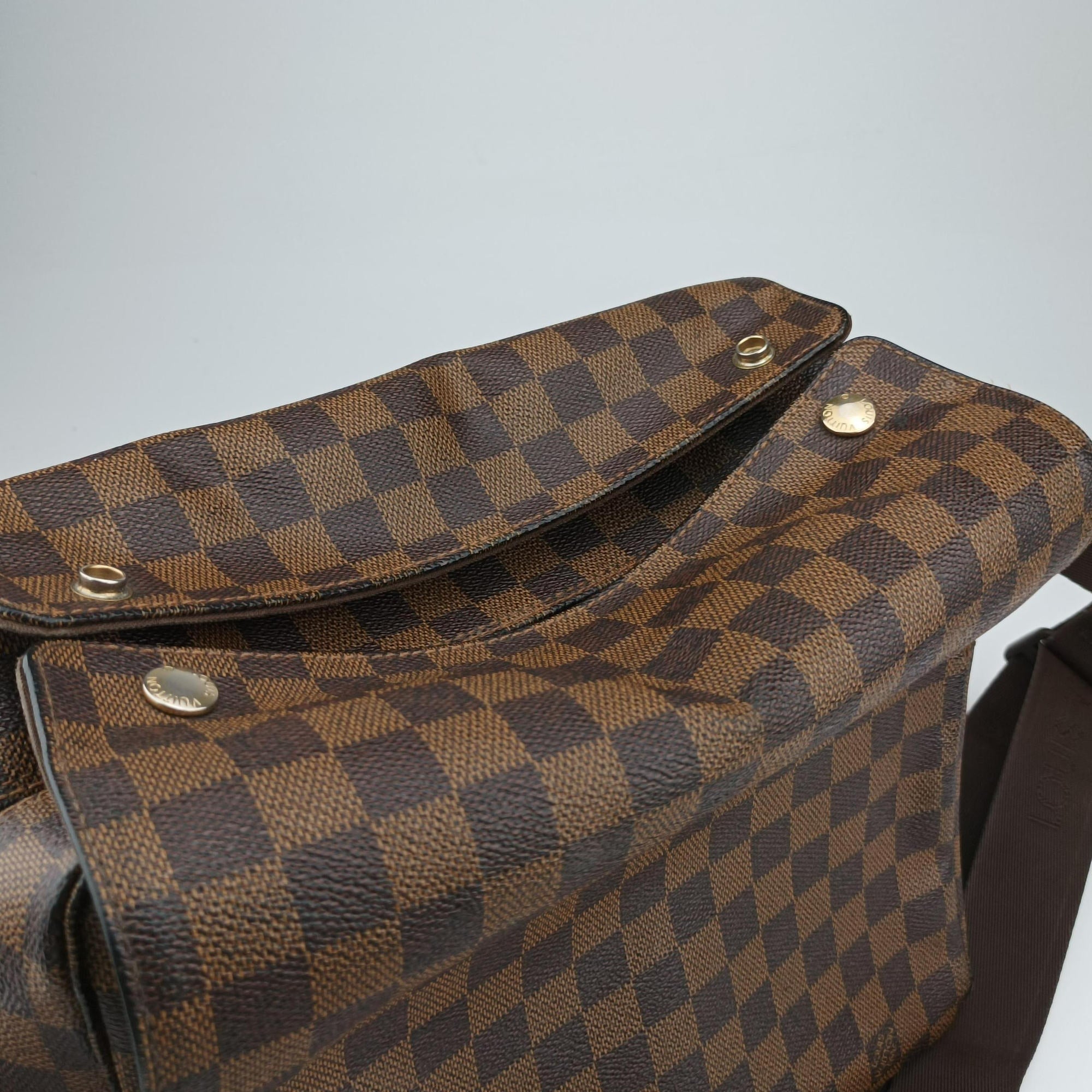 Pre-owned Louis Vuitton NAVIGLIO EBENE Damier Canvas N45255 shoulderbag | stylenewstar