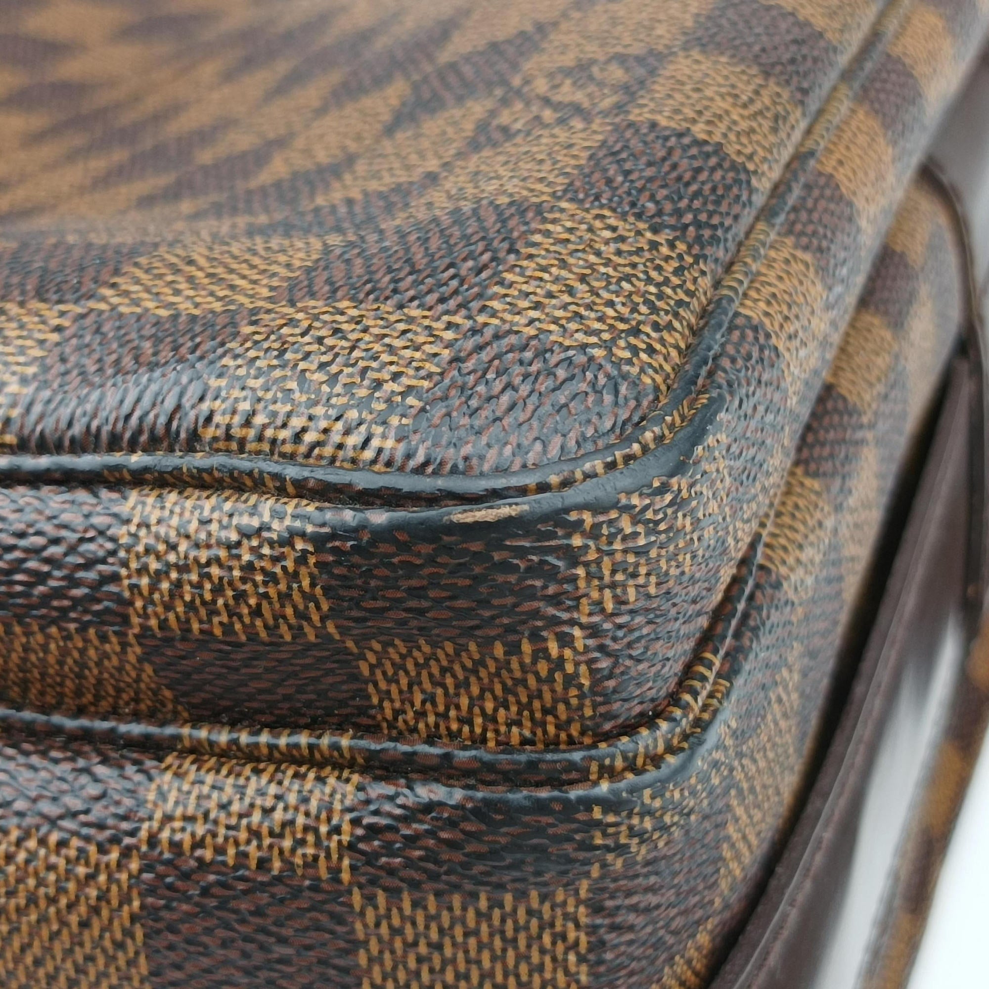 Pre-owned Louis Vuitton NAVIGLIO EBENE Damier Canvas N45255 shoulderbag | stylenewstar
