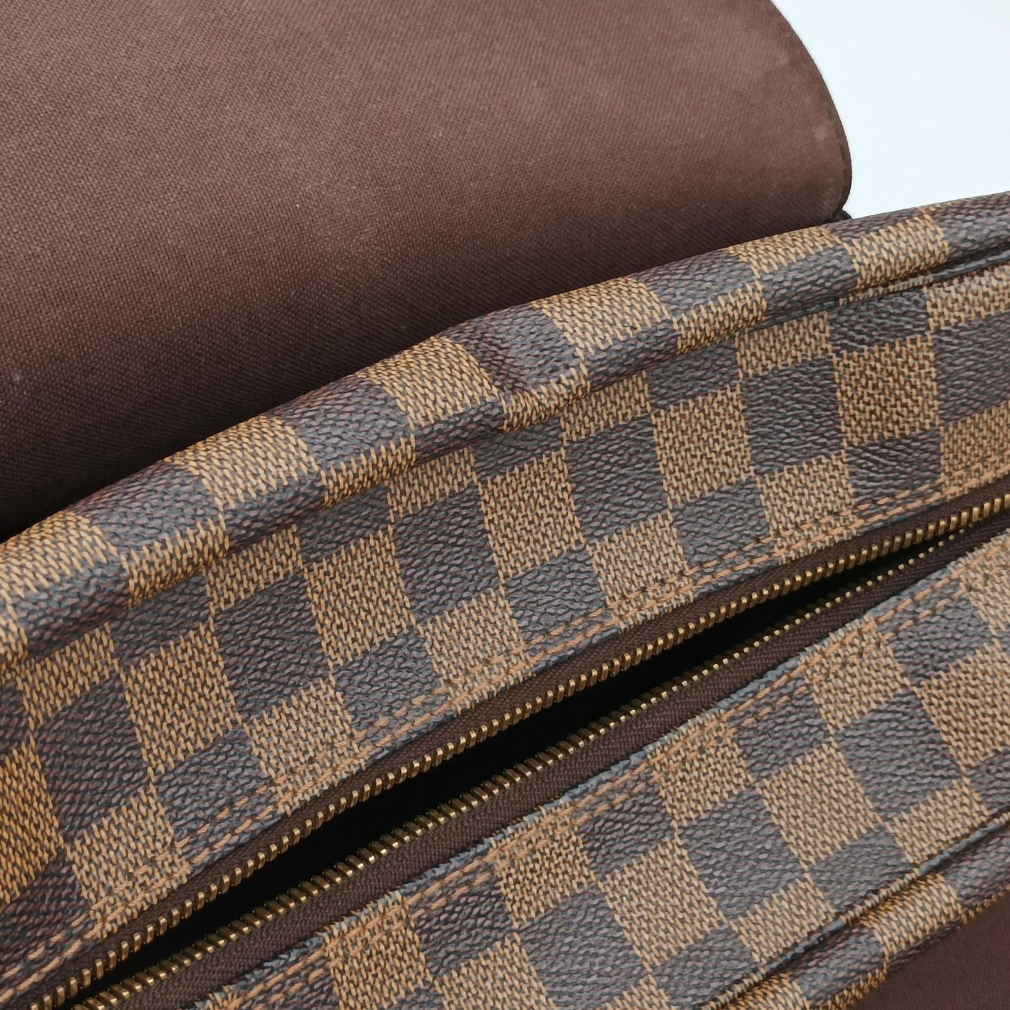 Pre-owned Louis Vuitton NAVIGLIO EBENE Damier Canvas N45255 shoulderbag | stylenewstar