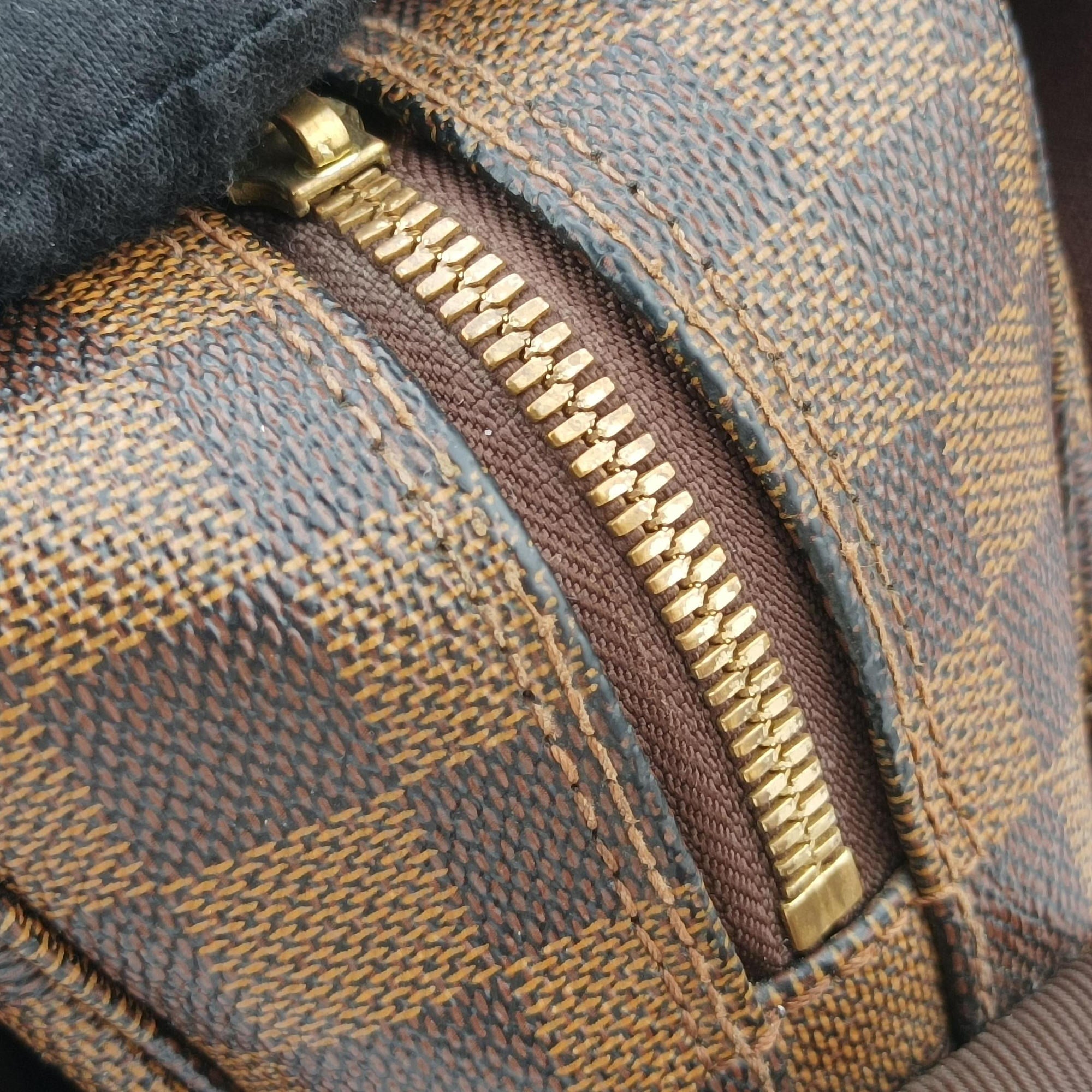 Pre-owned Louis Vuitton NAVIGLIO EBENE Damier Canvas N45255 shoulderbag | stylenewstar