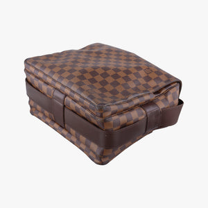 Pre-owned Louis Vuitton NAVIGLIO EBENE Damier Canvas N45255 shoulderbag | stylenewstar