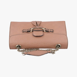 Pre-owned Gucci Emily beige Leather 295402 shoulderbag | stylenewstar