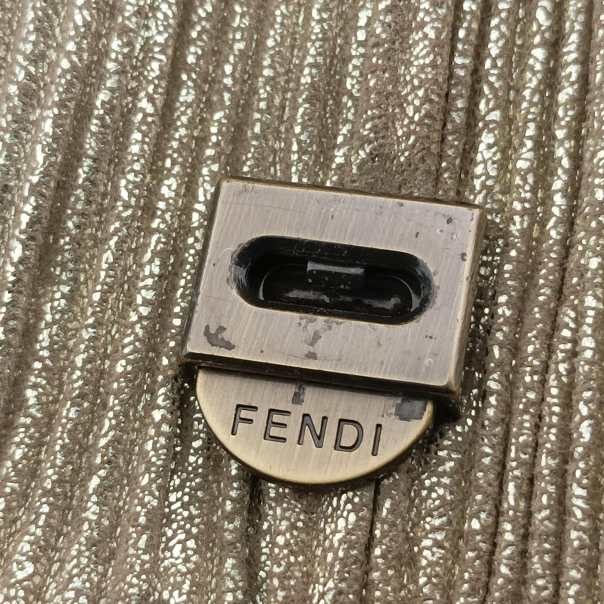 Secondhand Fendi B Bag Golden Leather 8BN165 handbag | stylenewstar