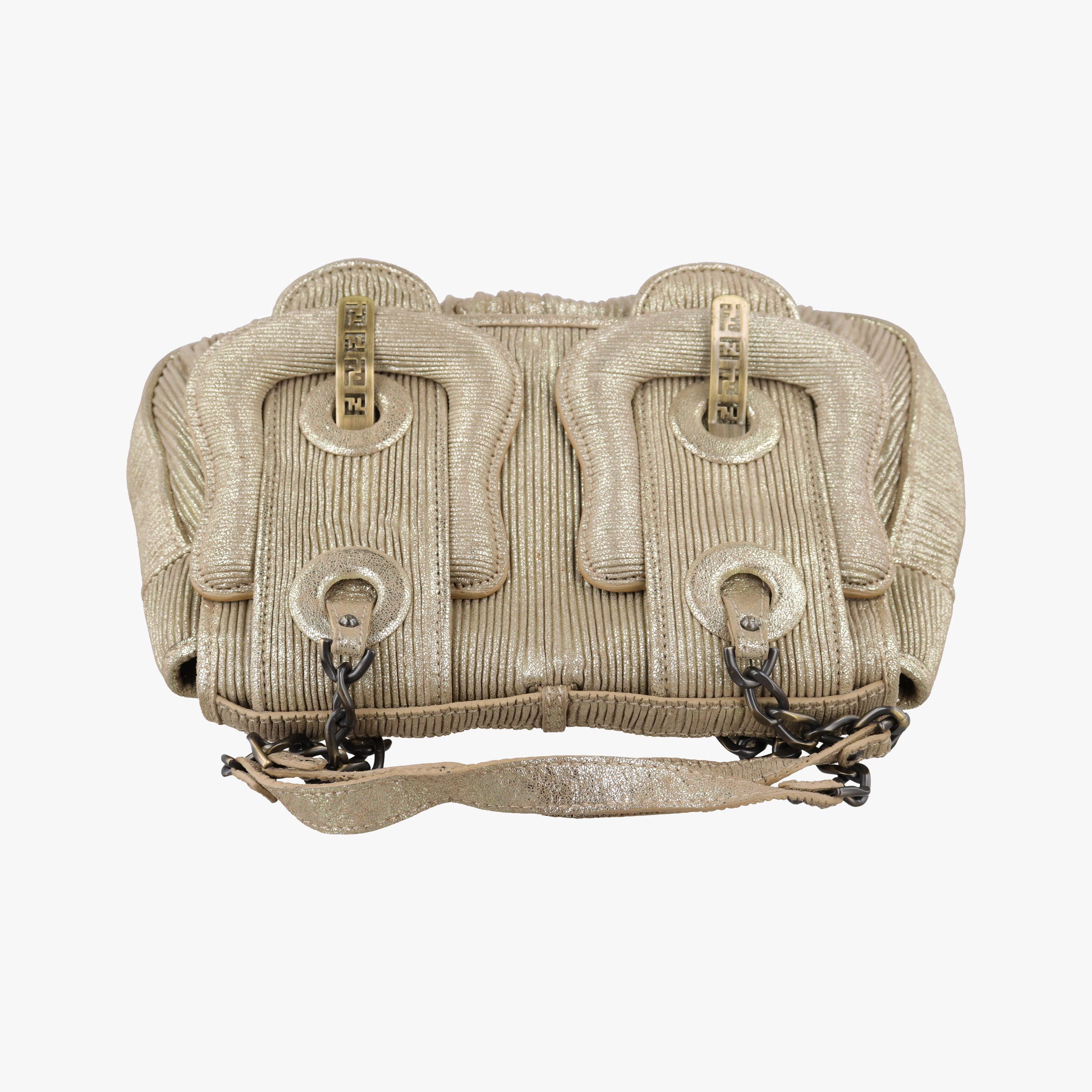 Secondhand Fendi B Bag Golden Leather 8BN165 handbag | stylenewstar