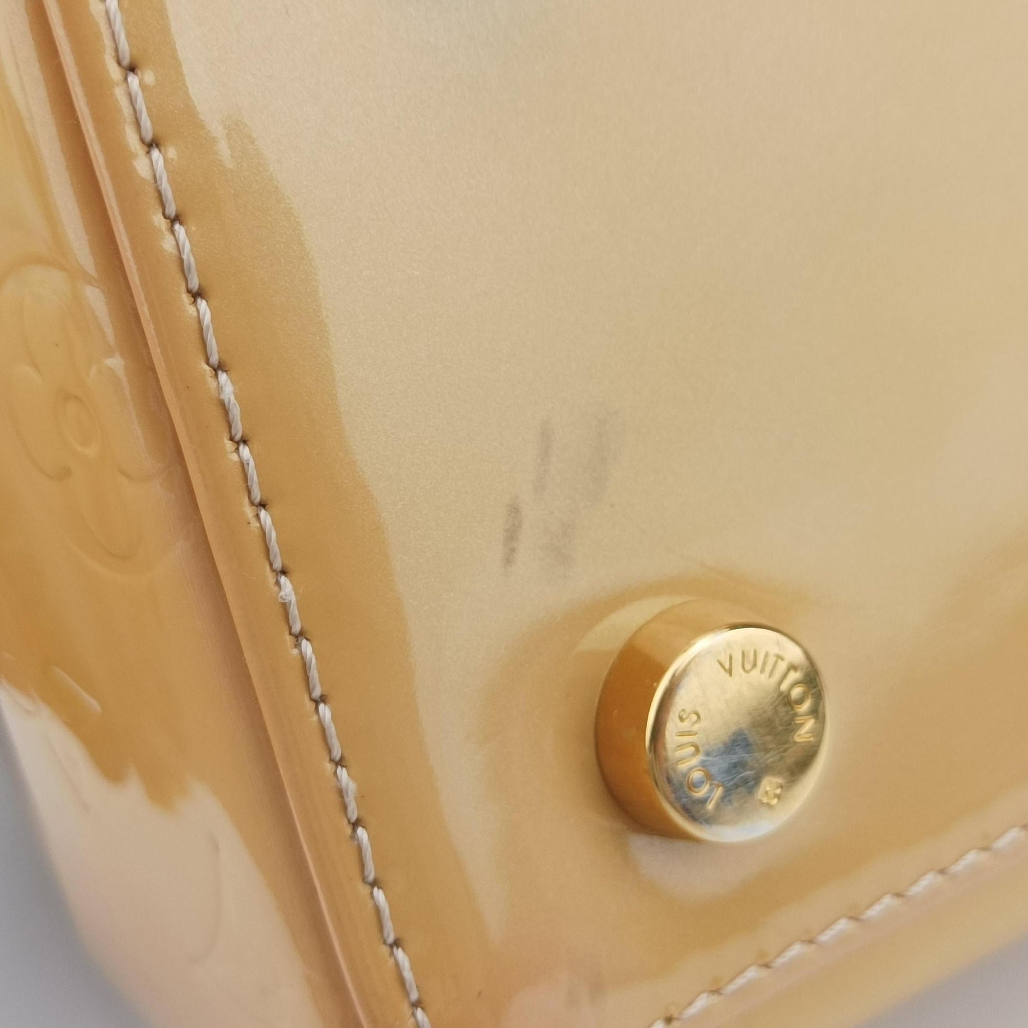 Pre-owned Louis Vuitton Brea MM Dunne Vernis M90180 shoulderbag | stylenewstar