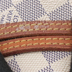 Pre-owned Louis Vuitton Neverfull MM Azur Damier Canvas N51107 shoulderbag | stylenewstar
