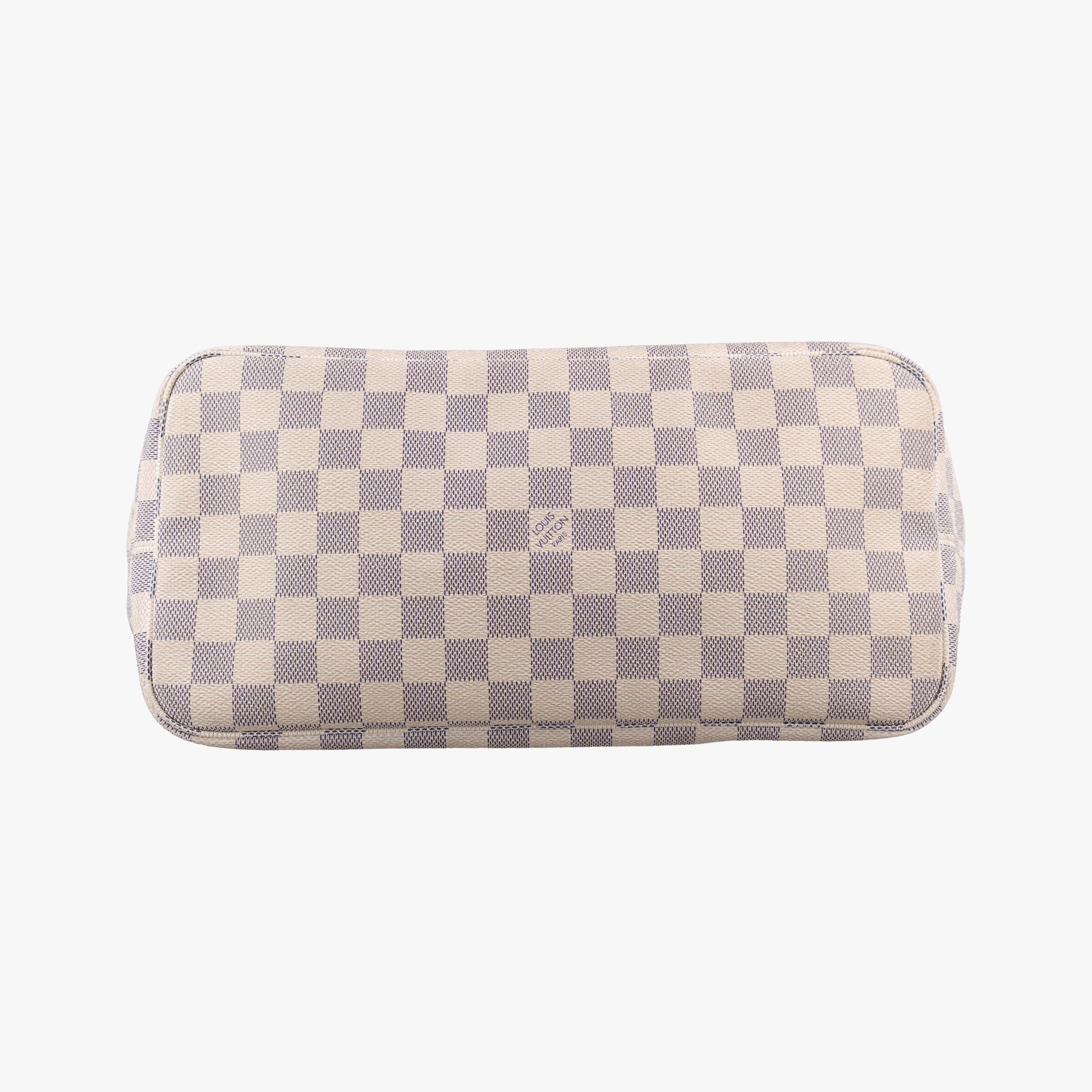 Pre-owned Louis Vuitton Neverfull MM Azur Damier Canvas N51107 shoulderbag | stylenewstar