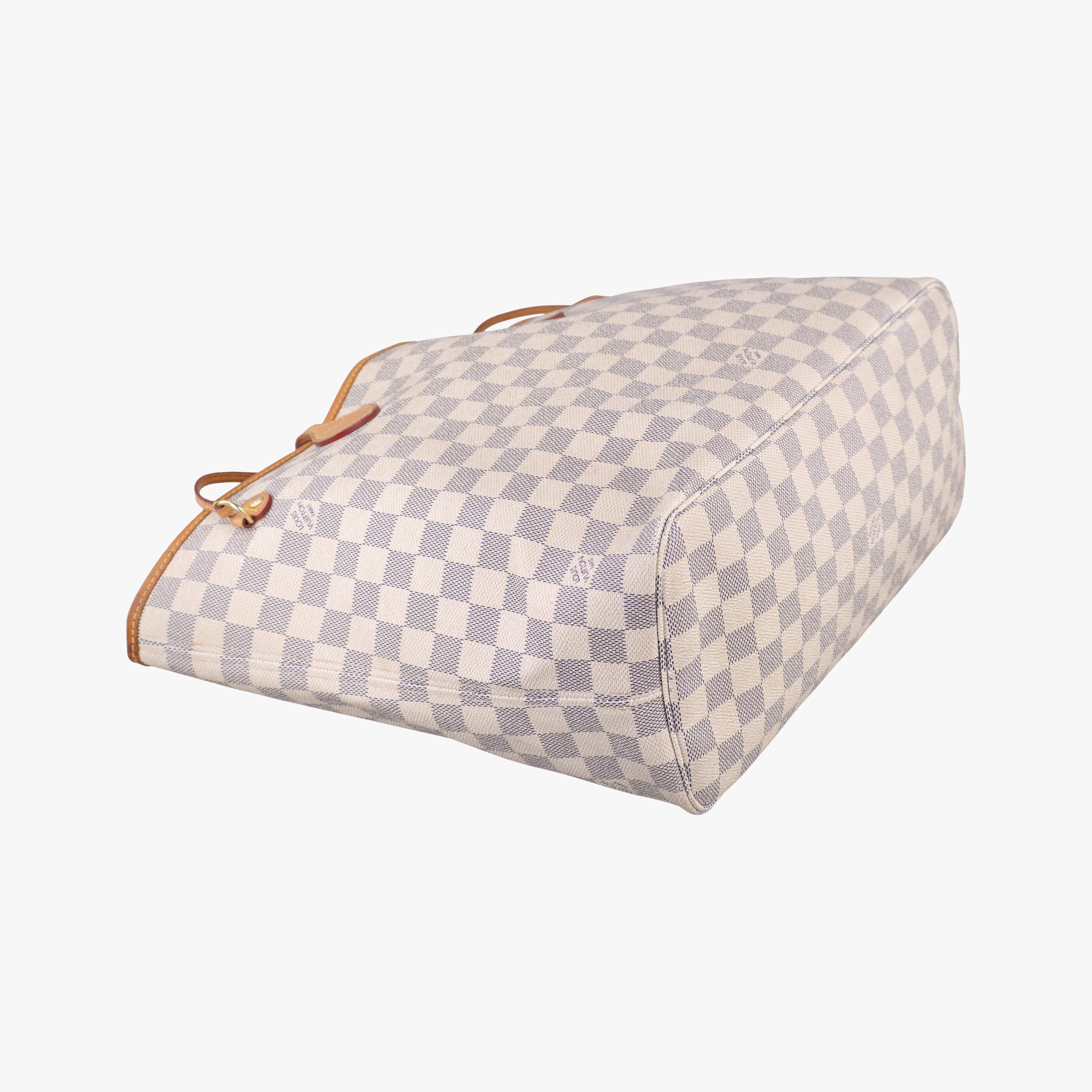 Pre-owned Louis Vuitton Neverfull MM Azur Damier Canvas N51107 shoulderbag | stylenewstar