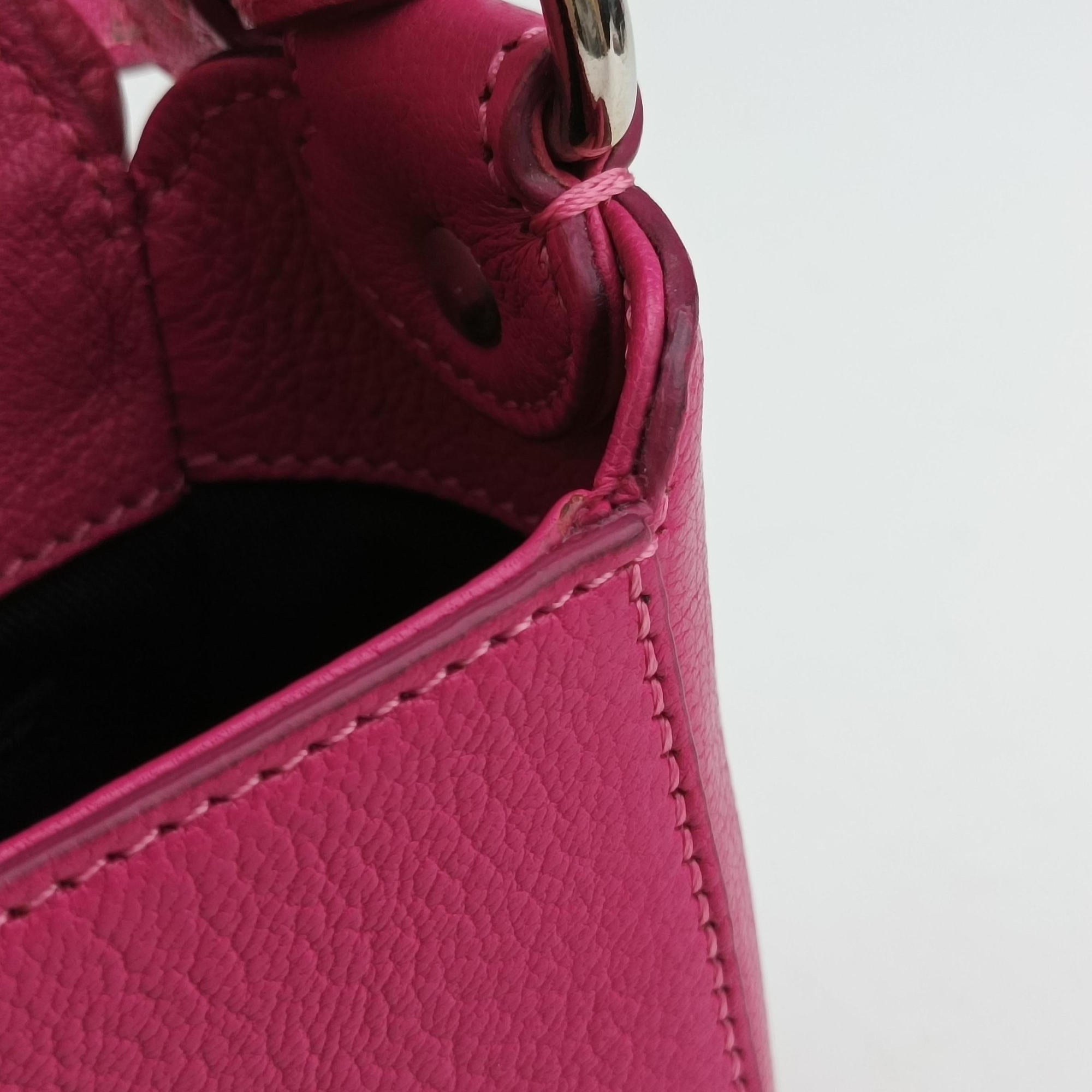 Pre-owned Givenchy Obsedia Pink Leather  shoulderbag | stylenewstar