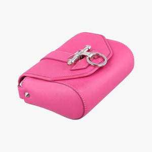Pre-owned Givenchy Obsedia Pink Leather  shoulderbag | stylenewstar