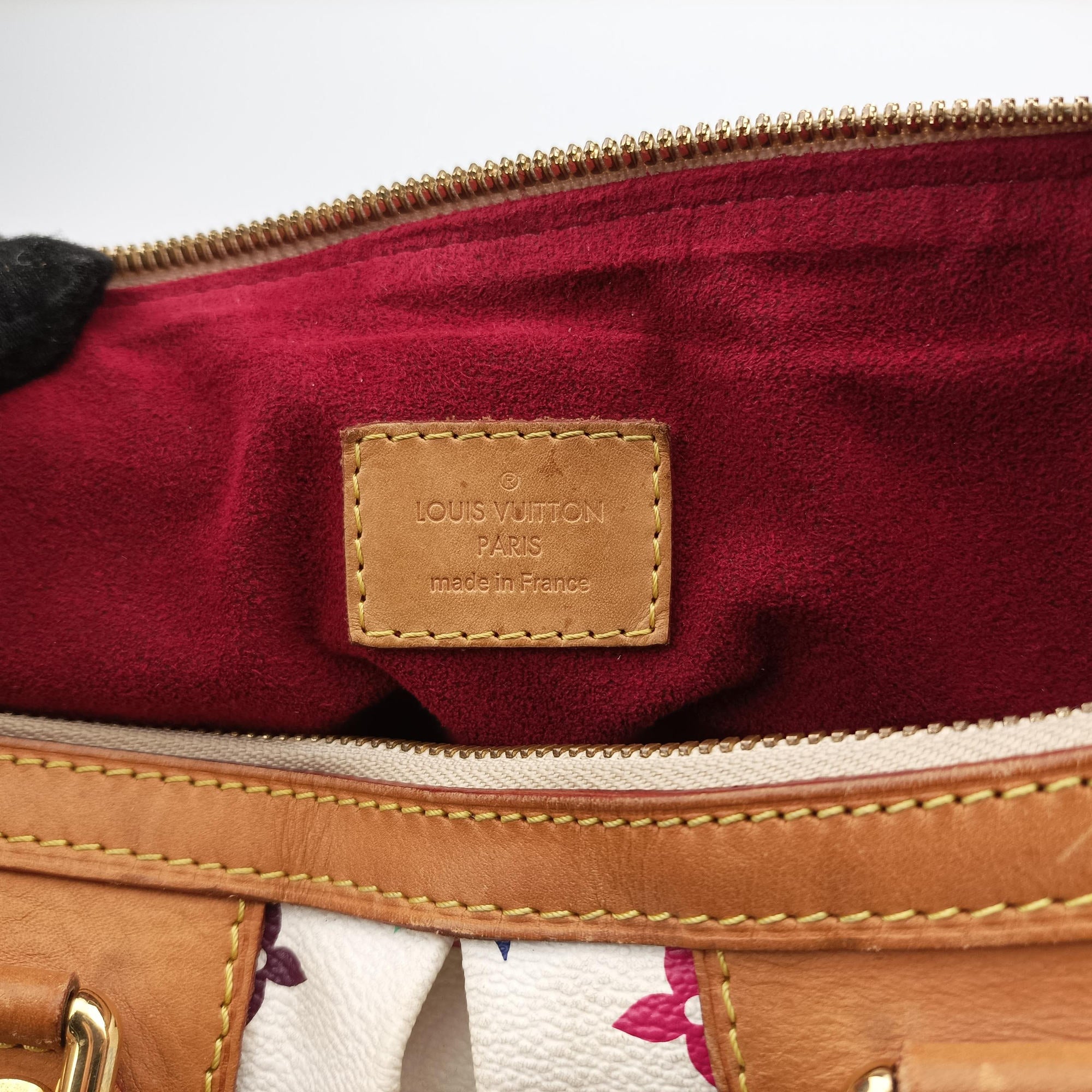 Vintage Louis Vuitton COURTNEY MM white Monogram Multicolor M45641 shoulderbag | stylenewstar