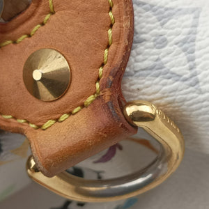 Vintage Louis Vuitton COURTNEY MM white Monogram Multicolor M45641 shoulderbag | stylenewstar