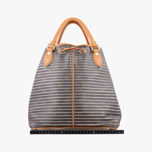 Pre-owned Louis Vuitton Neo brown×Argent Monogram Eden×calf leather M40355 shoulderbag | stylenewstar