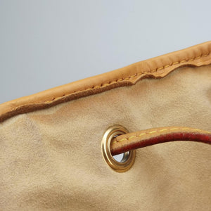 Pre-owned Louis Vuitton Neo brown×Argent Monogram Eden×calf leather M40355 shoulderbag | stylenewstar