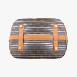 Pre-owned Louis Vuitton Neo brown×Argent Monogram Eden×calf leather M40355 shoulderbag | stylenewstar