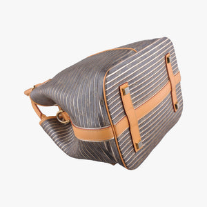 Pre-owned Louis Vuitton Neo brown×Argent Monogram Eden×calf leather M40355 shoulderbag | stylenewstar