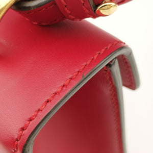 Secondhand Gucci Sylvie Red Leather 470270 shoulderbag | stylenewstar