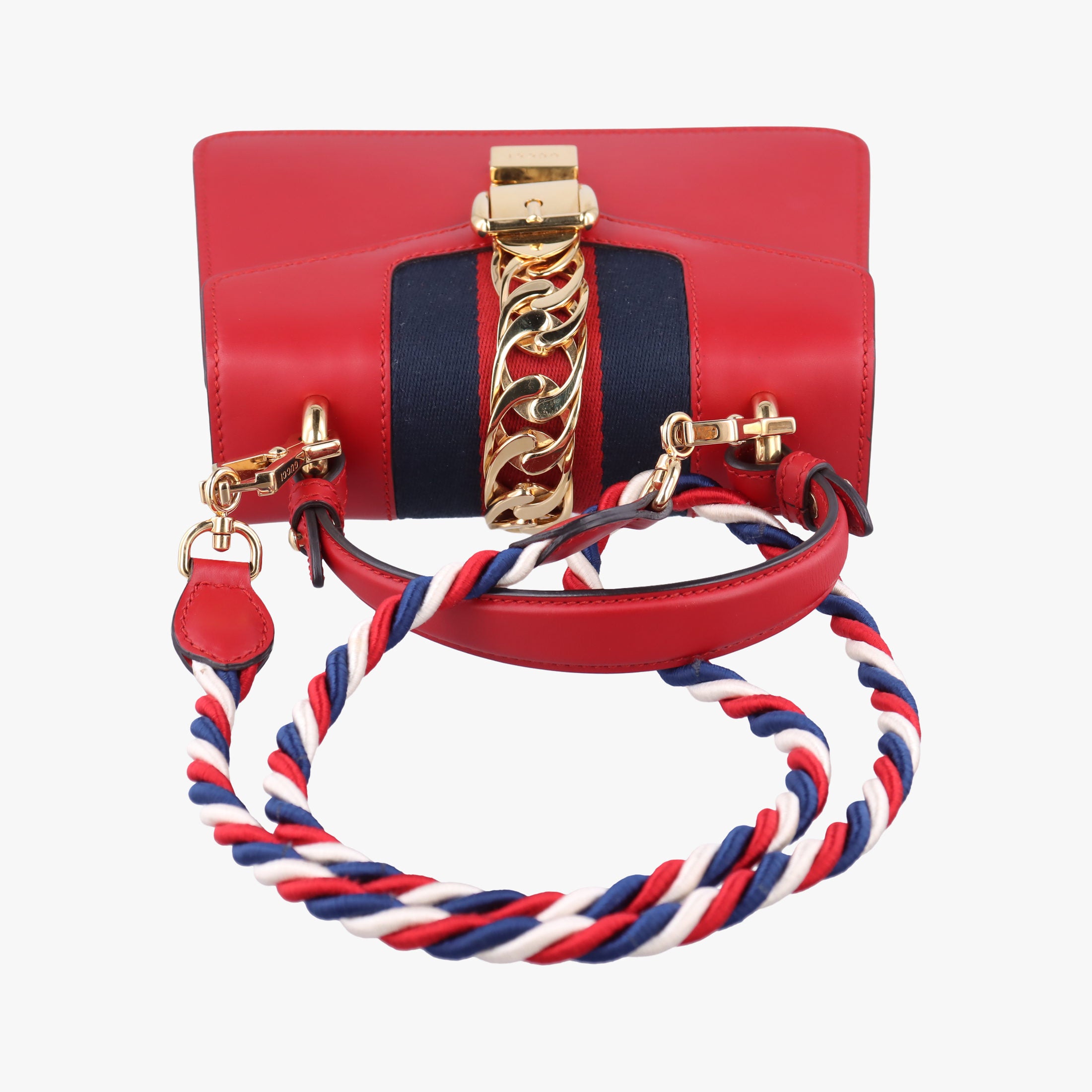 Secondhand Gucci Sylvie Red Leather 470270 shoulderbag | stylenewstar