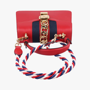 Secondhand Gucci Sylvie Red Leather 470270 shoulderbag | stylenewstar