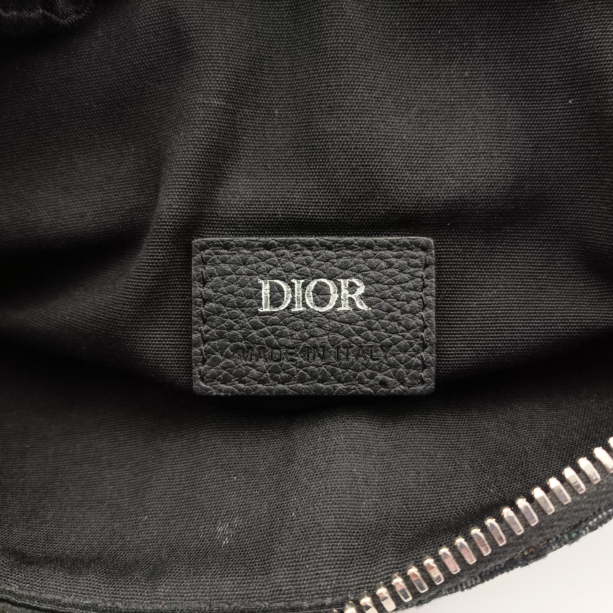 Secondhand Christian Dior Saddle Black Jacquard  bum bag/waist bag | stylenewstar