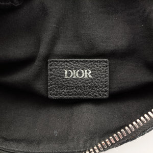 Secondhand Christian Dior Saddle Black Jacquard  bum bag/waist bag | stylenewstar
