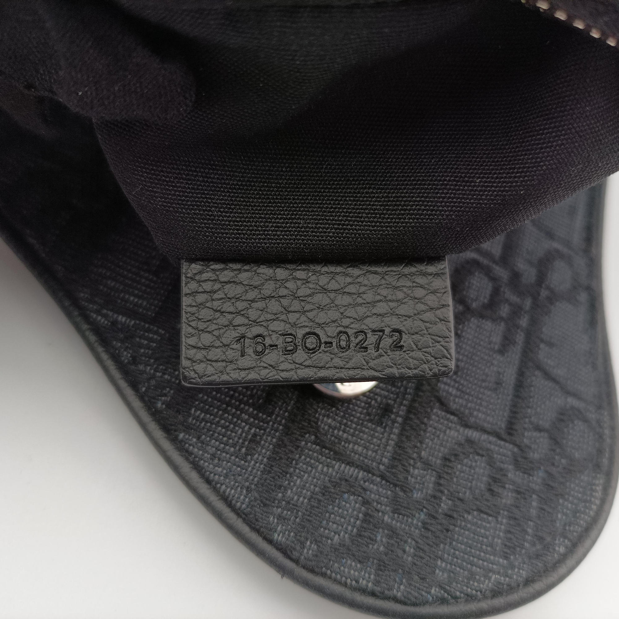 Secondhand Christian Dior Saddle Black Jacquard  bum bag/waist bag | stylenewstar