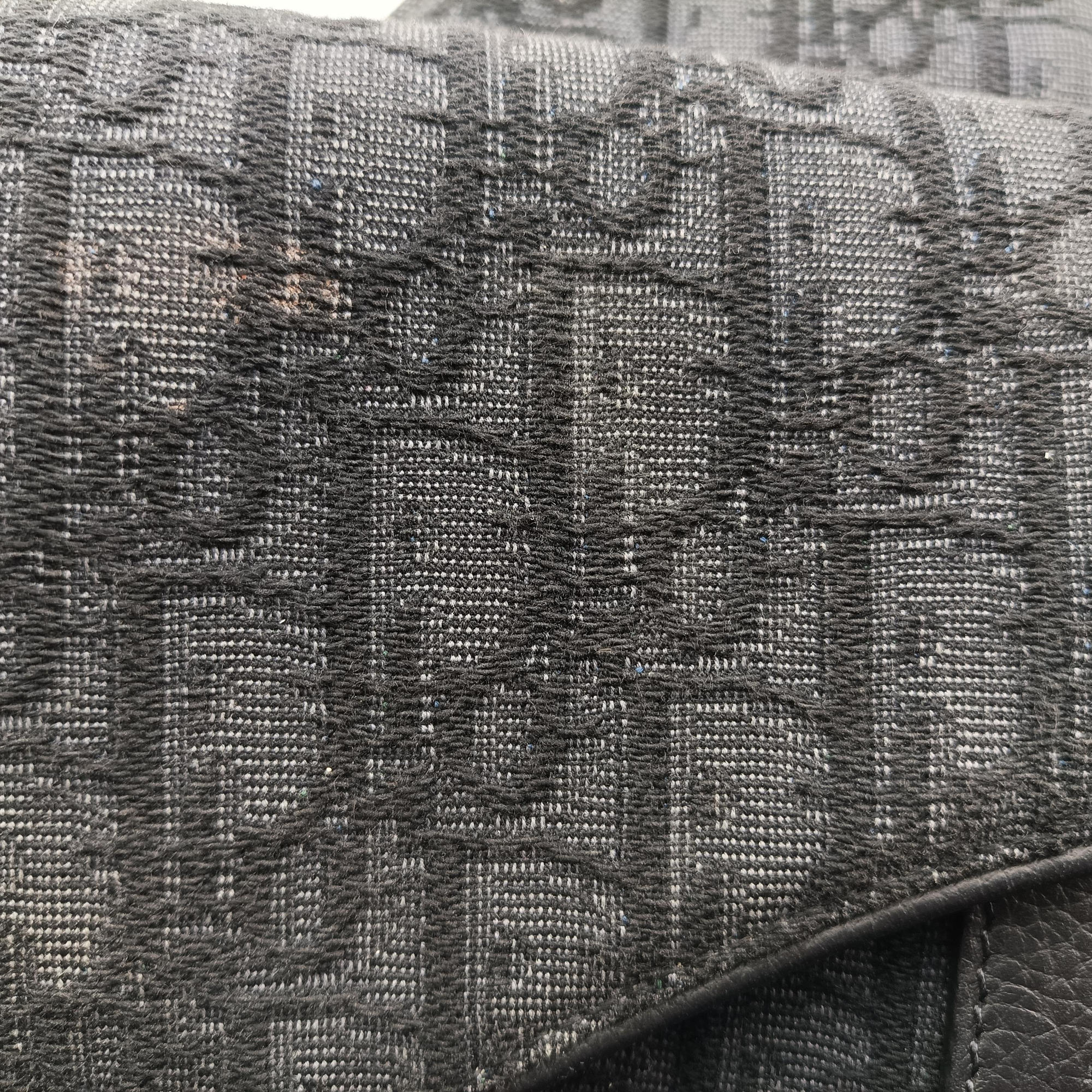 Secondhand Christian Dior Saddle Black Jacquard  bum bag/waist bag | stylenewstar