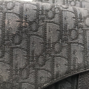 Secondhand Christian Dior Saddle Black Jacquard  bum bag/waist bag | stylenewstar