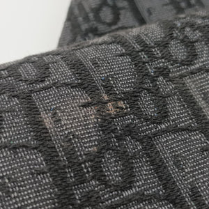 Secondhand Christian Dior Saddle Black Jacquard  bum bag/waist bag | stylenewstar
