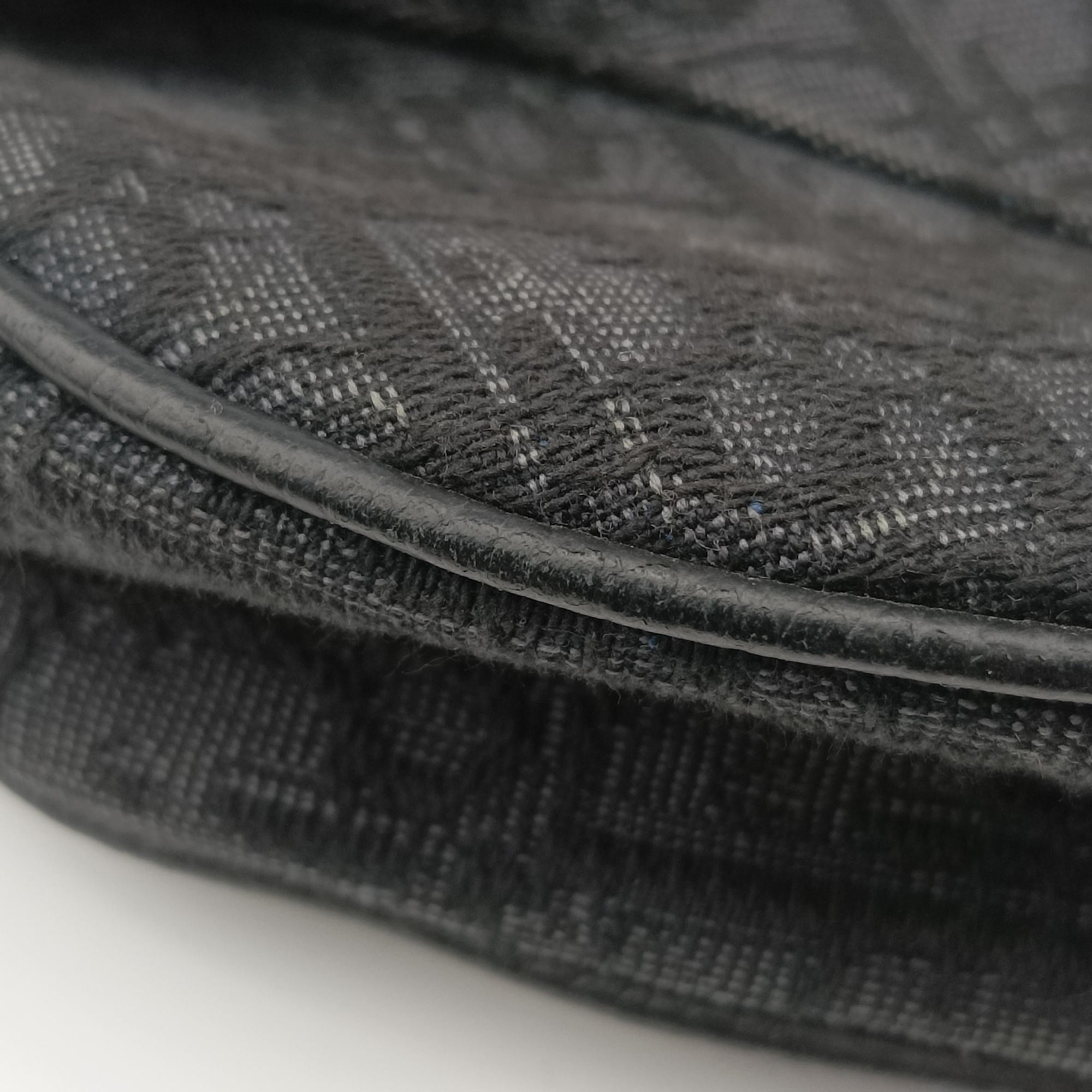 Secondhand Christian Dior Saddle Black Jacquard  bum bag/waist bag | stylenewstar