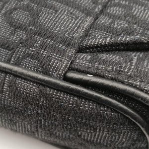 Secondhand Christian Dior Saddle Black Jacquard  bum bag/waist bag | stylenewstar