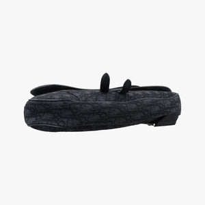Secondhand Christian Dior Saddle Black Jacquard  bum bag/waist bag | stylenewstar
