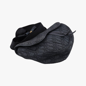 Secondhand Christian Dior Saddle Black Jacquard  bum bag/waist bag | stylenewstar