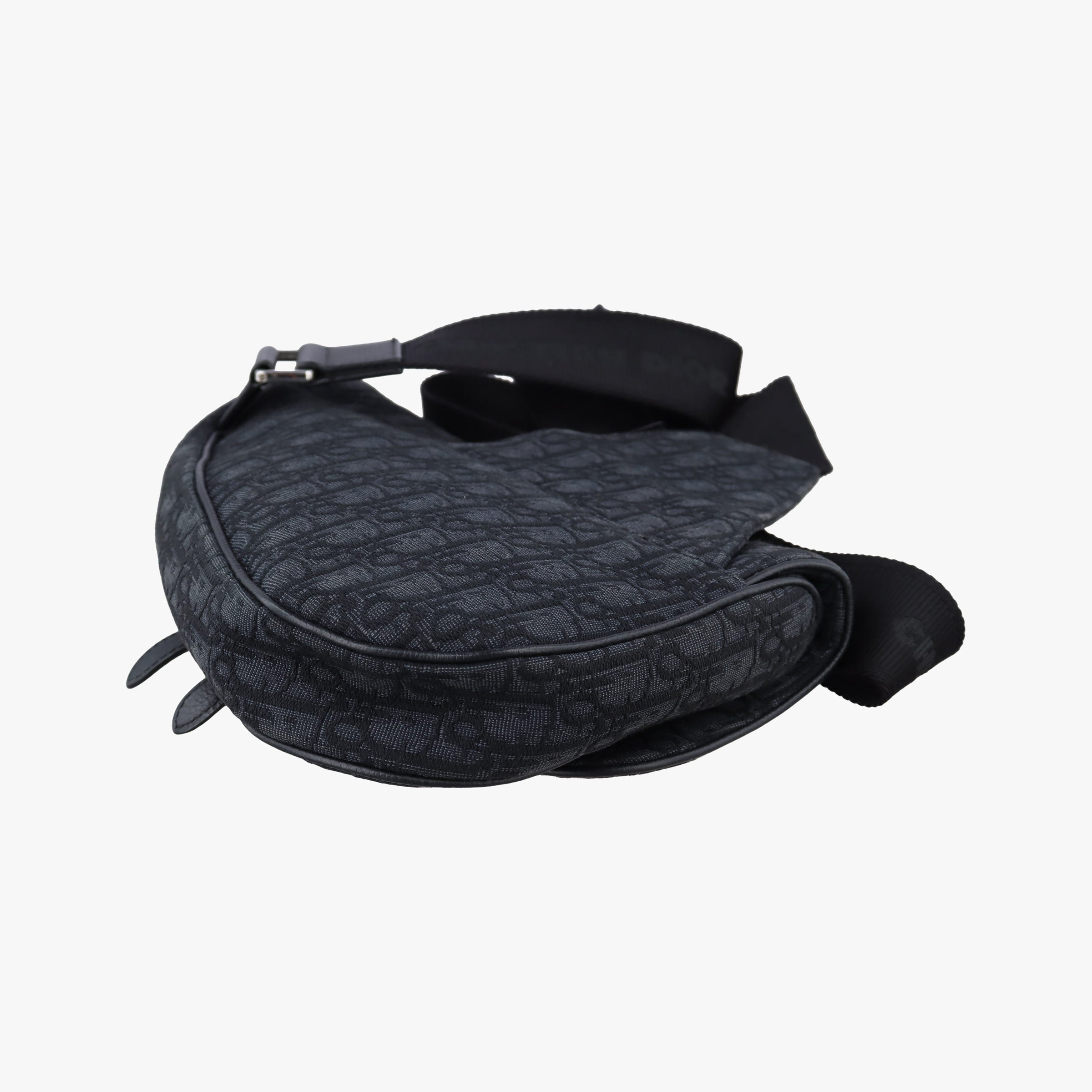 Secondhand Christian Dior Saddle Black Jacquard  bum bag/waist bag | stylenewstar