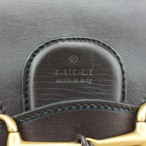 Pre-owned Gucci Emily beige×brown canvas×leather 295402 shoulderbag | stylenewstar