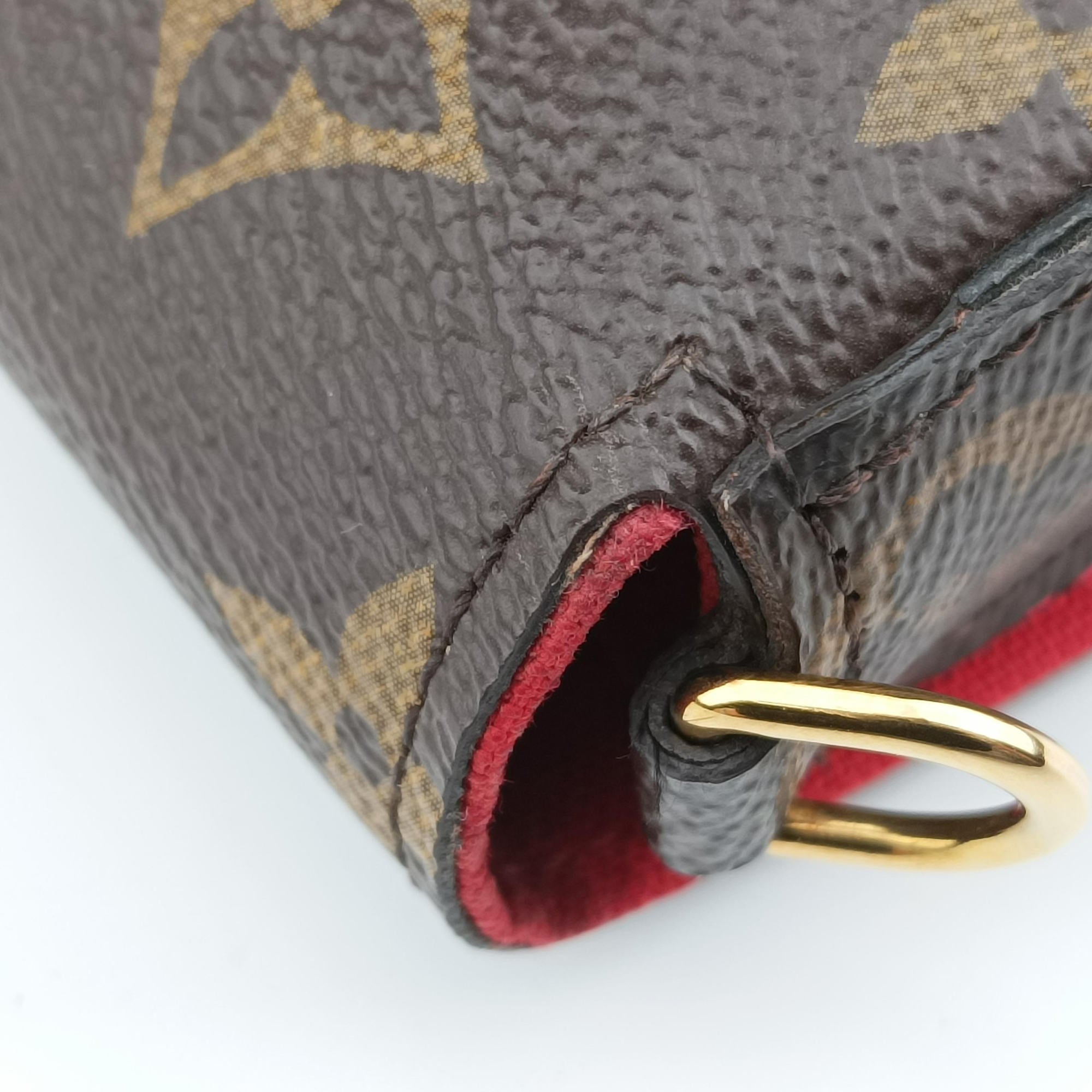 Vintage Louis Vuitton Felicie Pochette Brown×Multicolor Monogram Canvas M62145 shoulderbag | stylenewstar