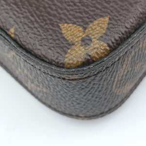 Vintage Louis Vuitton Felicie Pochette Brown×Multicolor Monogram Canvas M62145 shoulderbag | stylenewstar