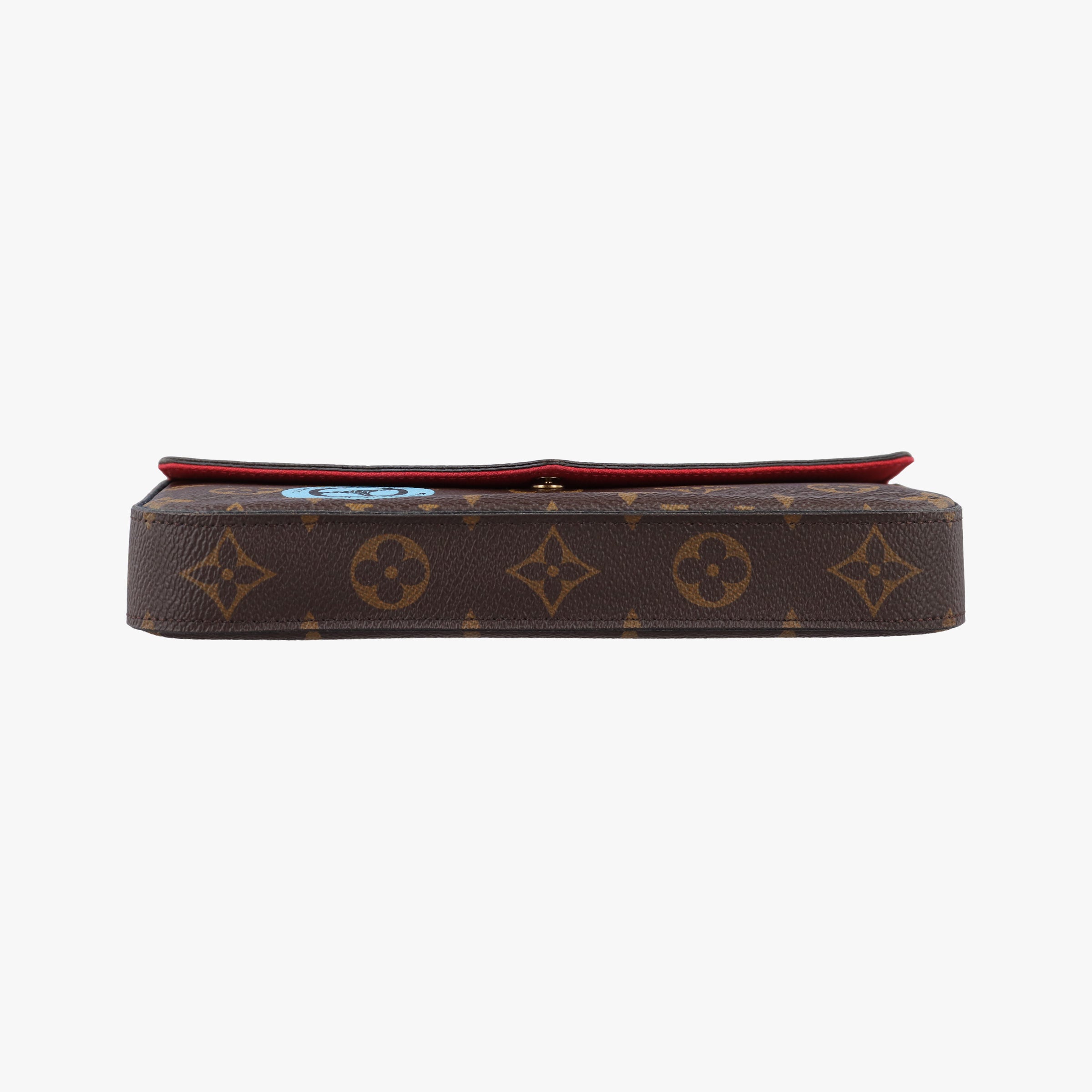 Vintage Louis Vuitton Felicie Pochette Brown×Multicolor Monogram Canvas M62145 shoulderbag | stylenewstar