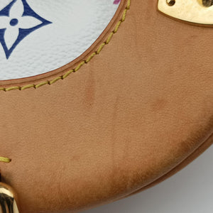 Secondhand Louis Vuitton CLAUDIA white Monogram Multicolor M40193 handbag | stylenewstar