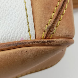 Secondhand Louis Vuitton CLAUDIA white Monogram Multicolor M40193 handbag | stylenewstar